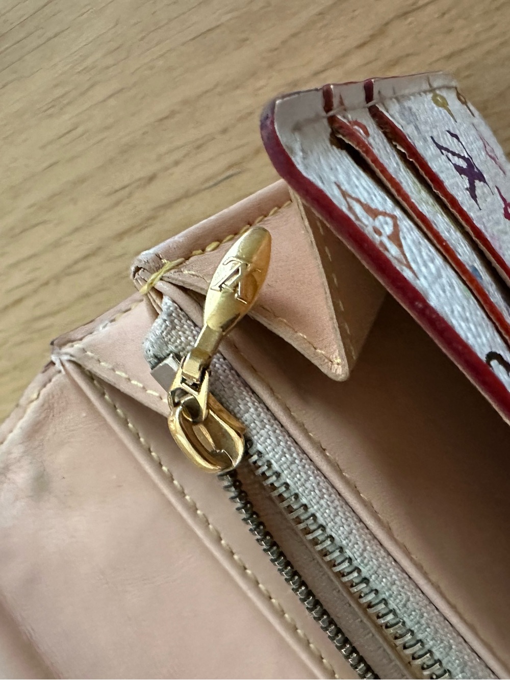 Louis Vuitton multicolor long wallet - Picture 9 of 13